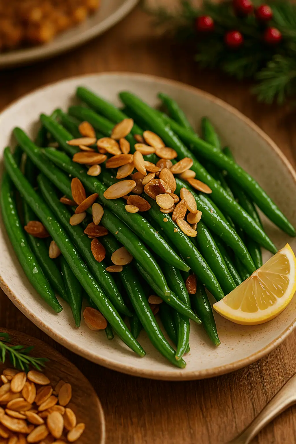 Green Bean Almondine