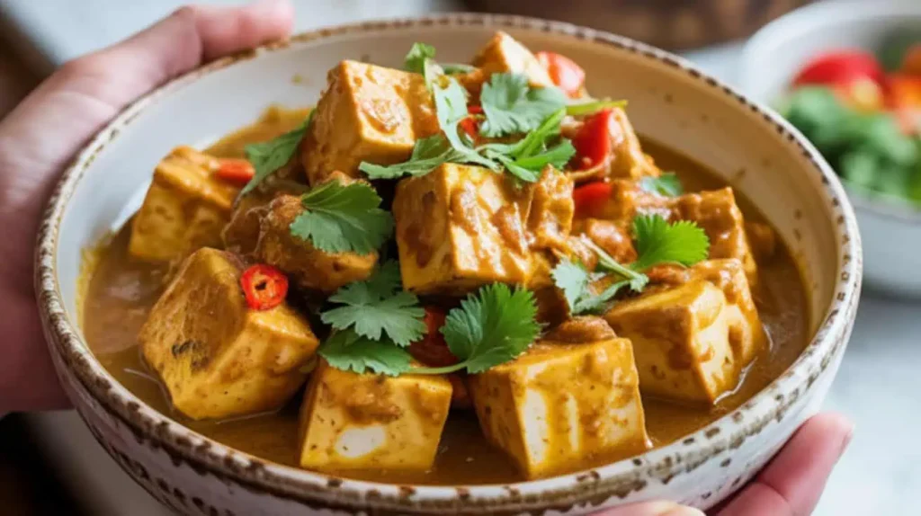 Coconut Curry Tofu Bowl