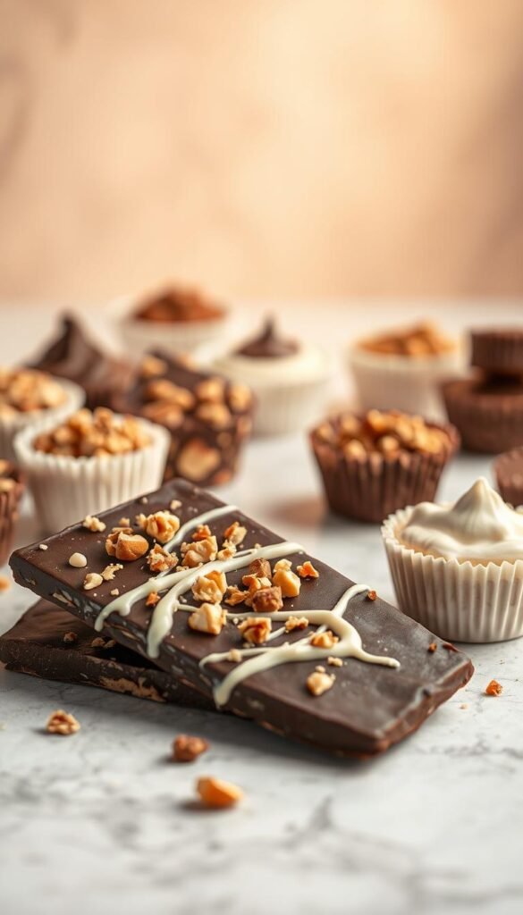 Dark Chocolate Protein Bark