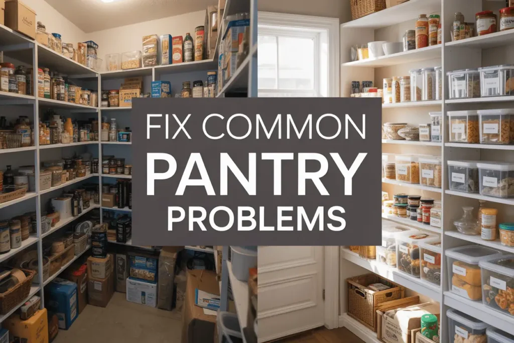 Three fast meals made from pantry staples: pasta with tomato sauce, grain bowl with beans, snack plate with crackers and nut butter