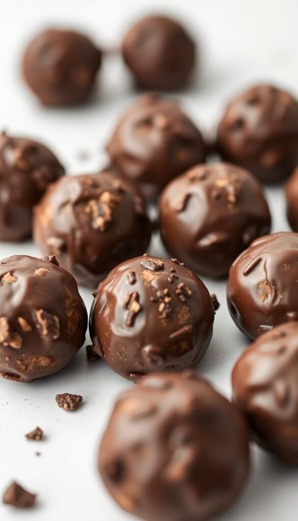 chocolate protein balls